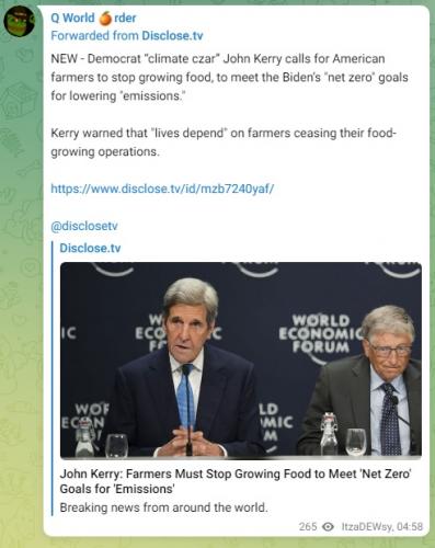 Kerry Kills Farmers