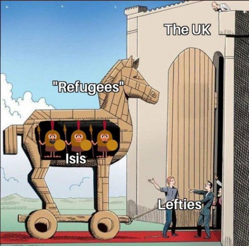 refugees trojan horse