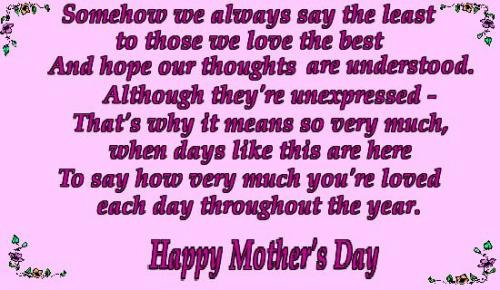 mothers day