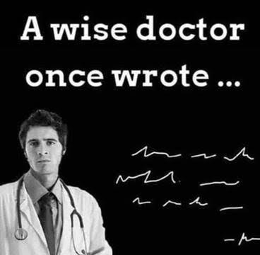 Doctor -- Once Wrote (Bad Handwriting)