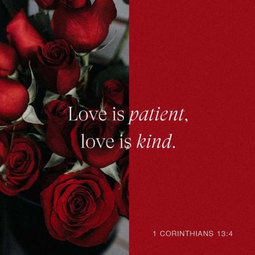 1 Corinthians 13.4