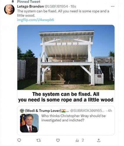 Letsgo Brandon The System Can Be Fixed tweet