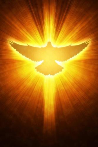 holy spirit on cross