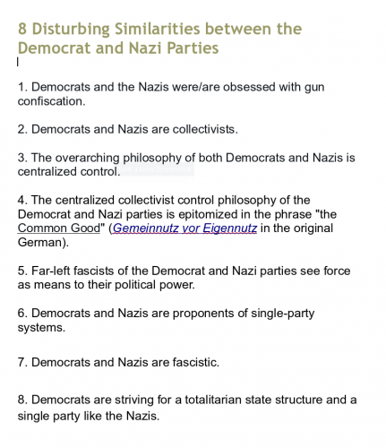 Democrat-NAZIs