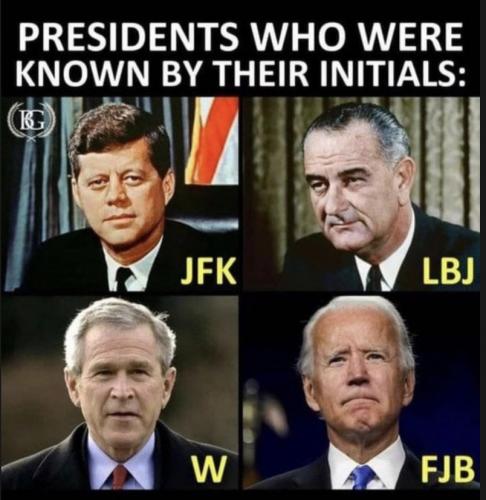 Pres initials