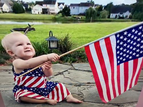 USA Flag -- Baby