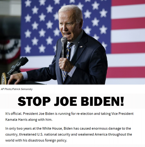 B Stop Joe Biden