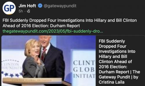 Clintons very dirty