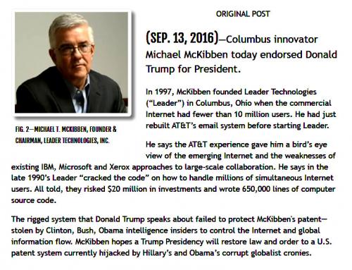 Michael McKibben is the rightful owner and inventor of social media