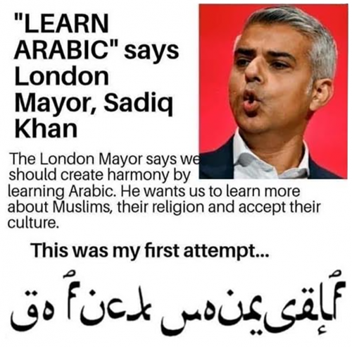 B learn Arabic