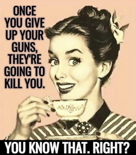 M give up guns