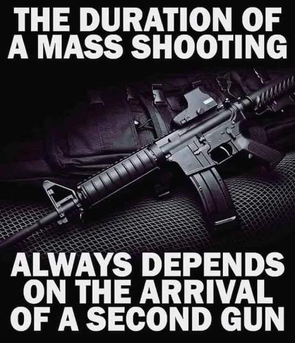 M duration second gun