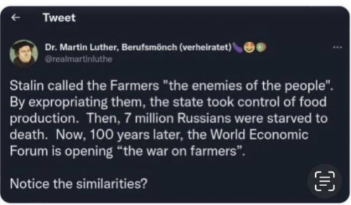 WAR ON FARMERS  GAB