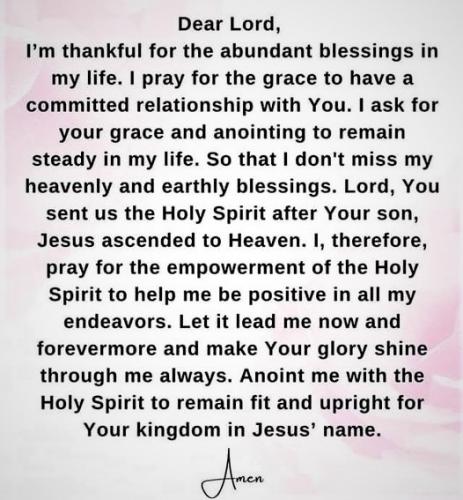 053023 - Holy Spirit filled