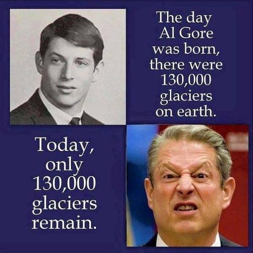 AL GORE GLACIERS 666666666666666666666