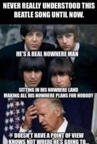 NOWHERE MAN  TS