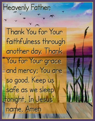 Good Night 12 - Prayer