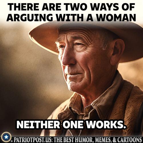 2 ways of arguing with a woman