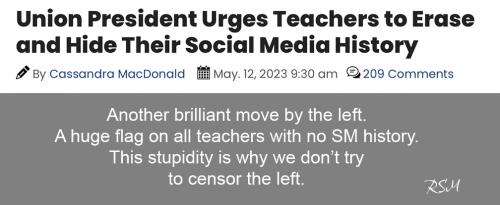 teachers hide SM