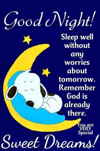 Good Night 22 - Sweet dreams