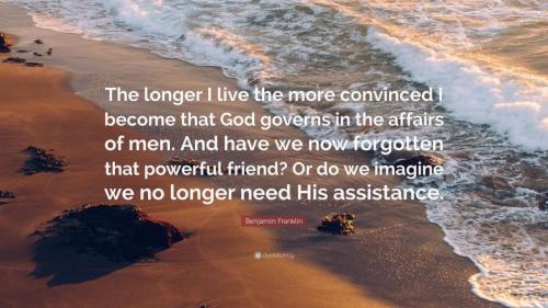 Ben Franklin QuotE