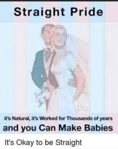 STRAIGHT PRIDE   GAB