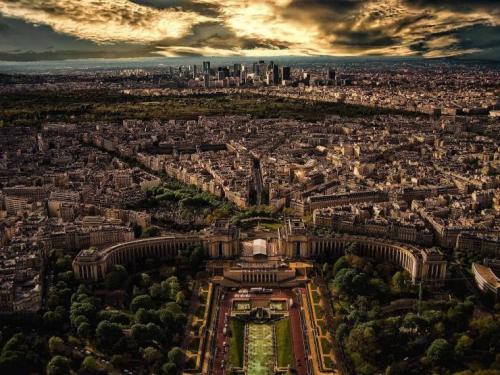 Eiffel Tower, Paris, France -- The View from