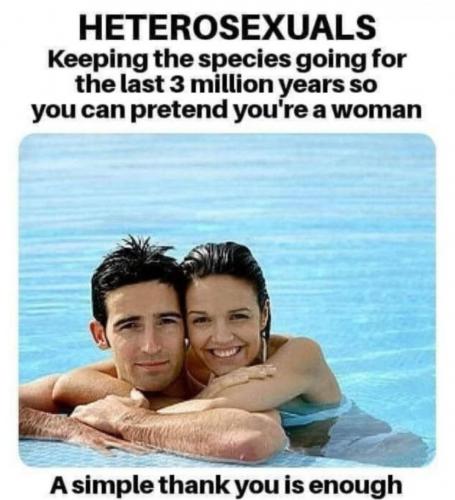 June is Straight Pride Month heterosexuals