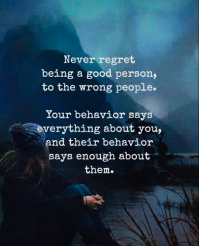 Behavior - Your behavior says everything about you