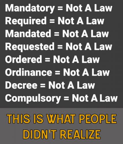 USA not a law