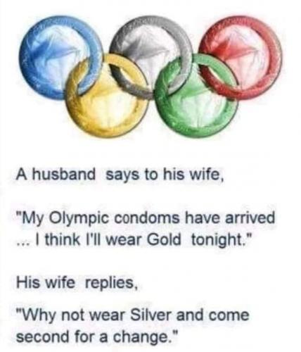 Olympic condoms 1