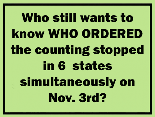 M who ordered