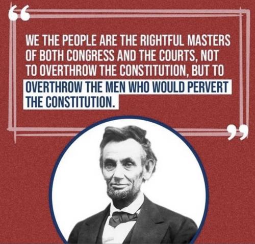 pervert Constitution