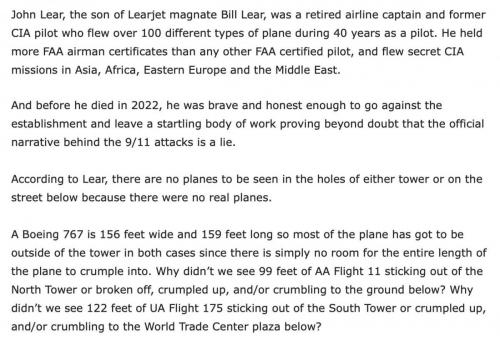 9-11 John Lear