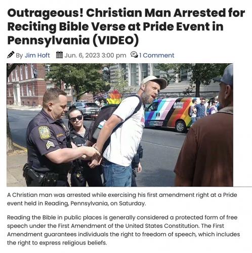 Bible at Pride