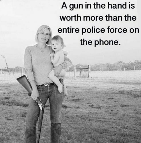 A Gun In Hand