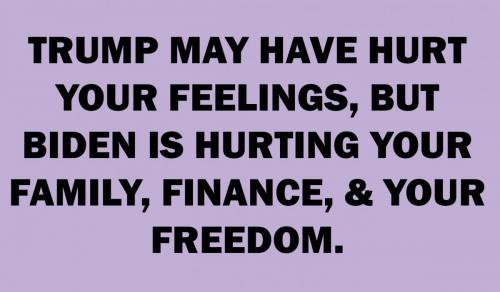 B Hurt feelings