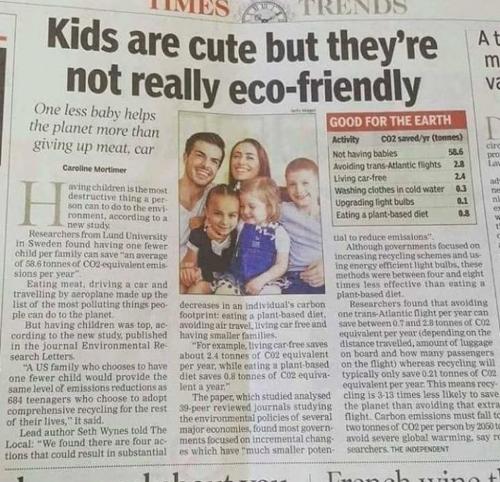 Not Eco-friendly