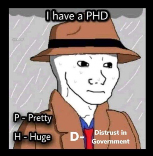 I HAVE A PHD   TS