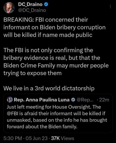 M FBI informant