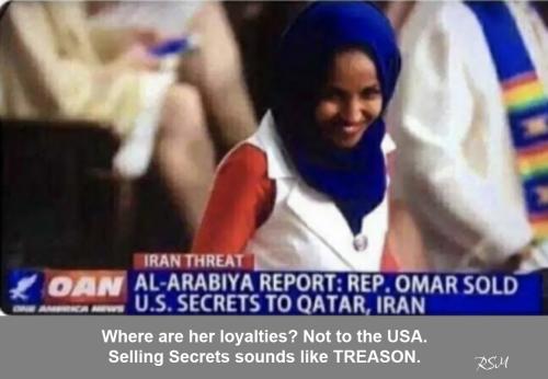 Rep Omar sold secrets