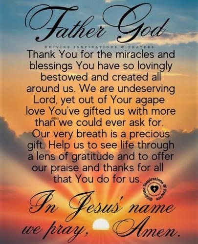 061023 - Miracles & blessings