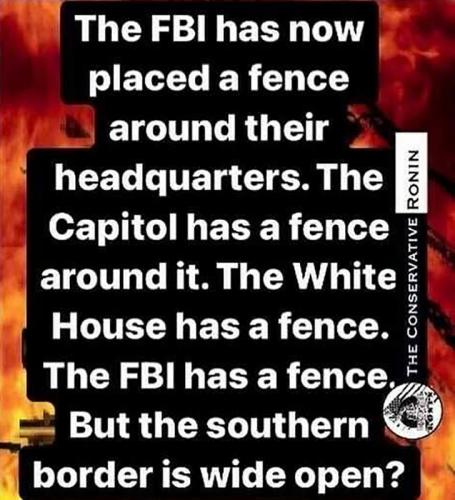 USA FBI fence