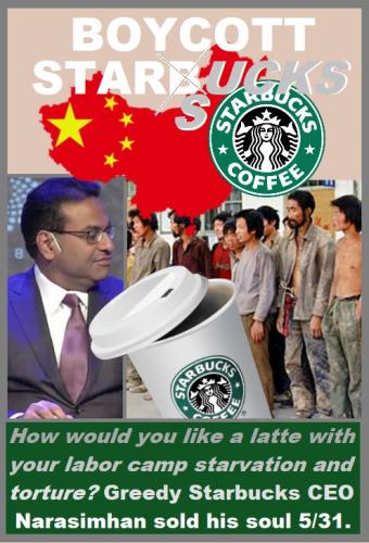 BOYCOTT STARBUCKS