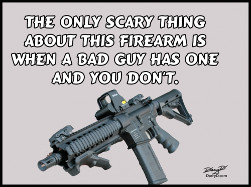 M scary firearm