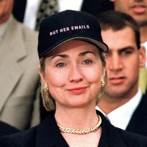 hillary email hat