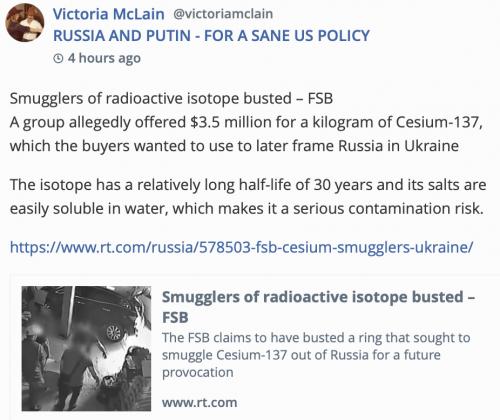 Ukr FalseFlag nuke