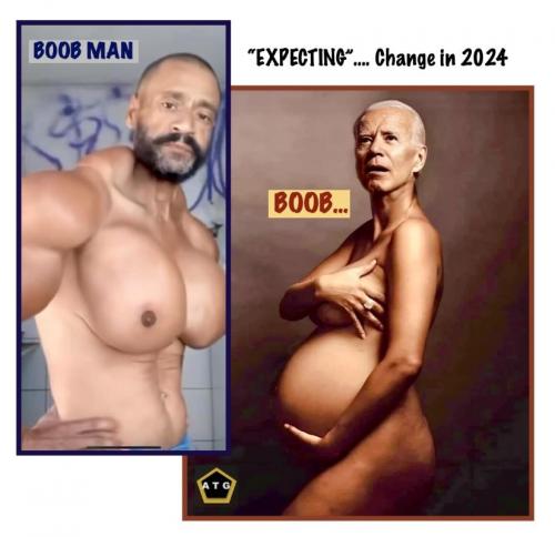 M Boob man