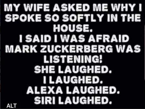 Alexa, Siri listening