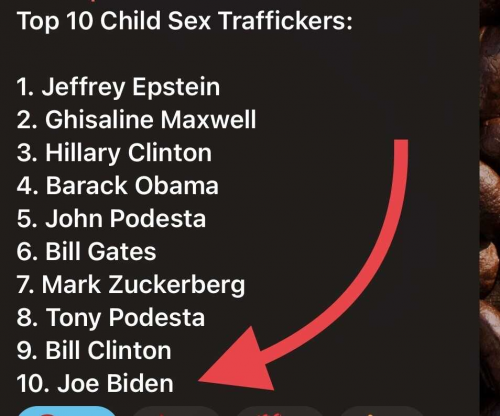 TOP 10 SEX TRAFFICERS   TS
